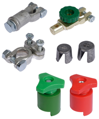 Batterieklemmen / Batterieadapter